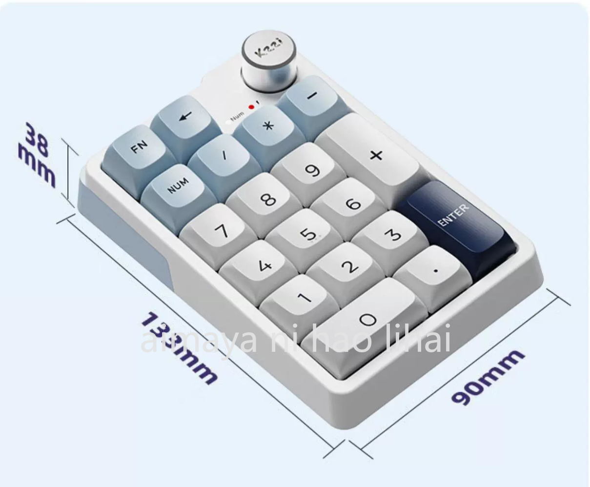 Kzzi K20 Mini Keypad Three Mod - огляд і ціна Wireless Keyboard Mini