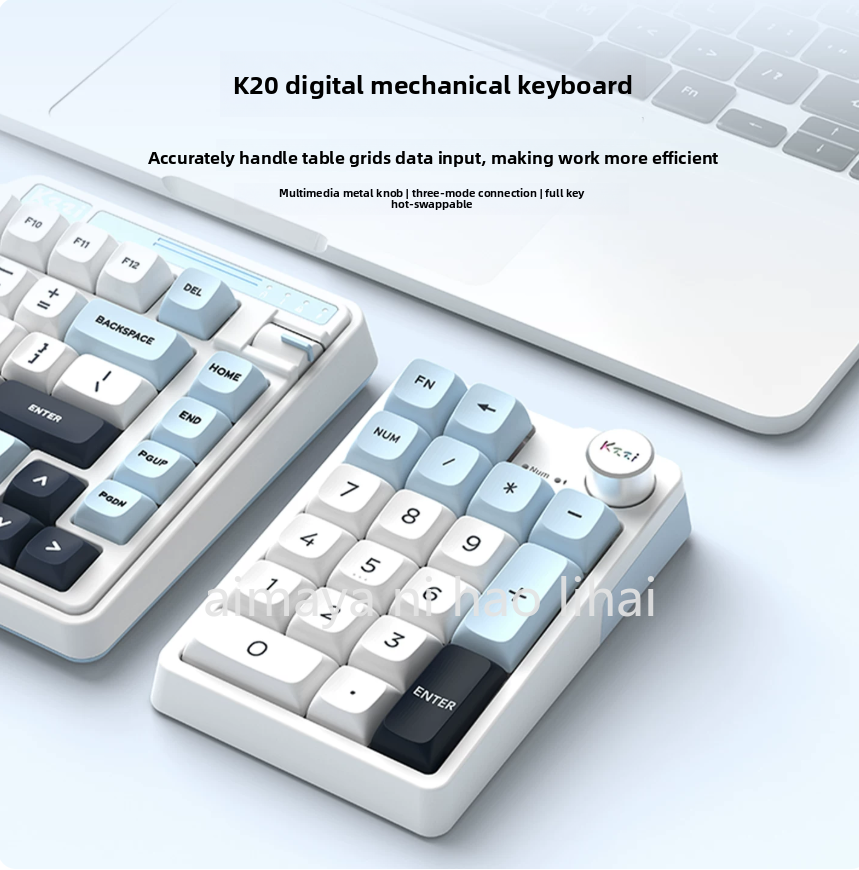 Kzzi K20 Mini Keypad Three Mod - огляд і ціна Wireless Keyboard Mini