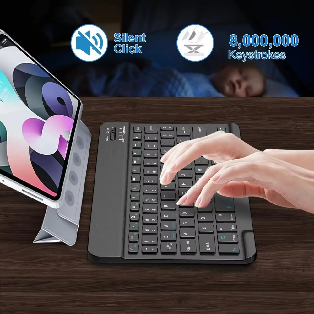 Bluetooth Keyboard for iPad 10 - огляд і ціна Wireless Keyboard Mini