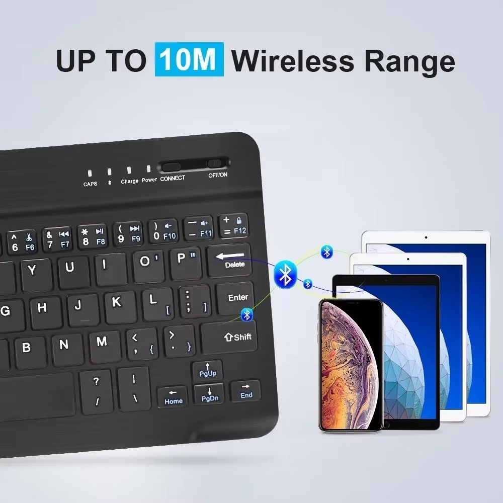 Bluetooth Keyboard for iPad 10 - огляд і ціна Wireless Keyboard Mini