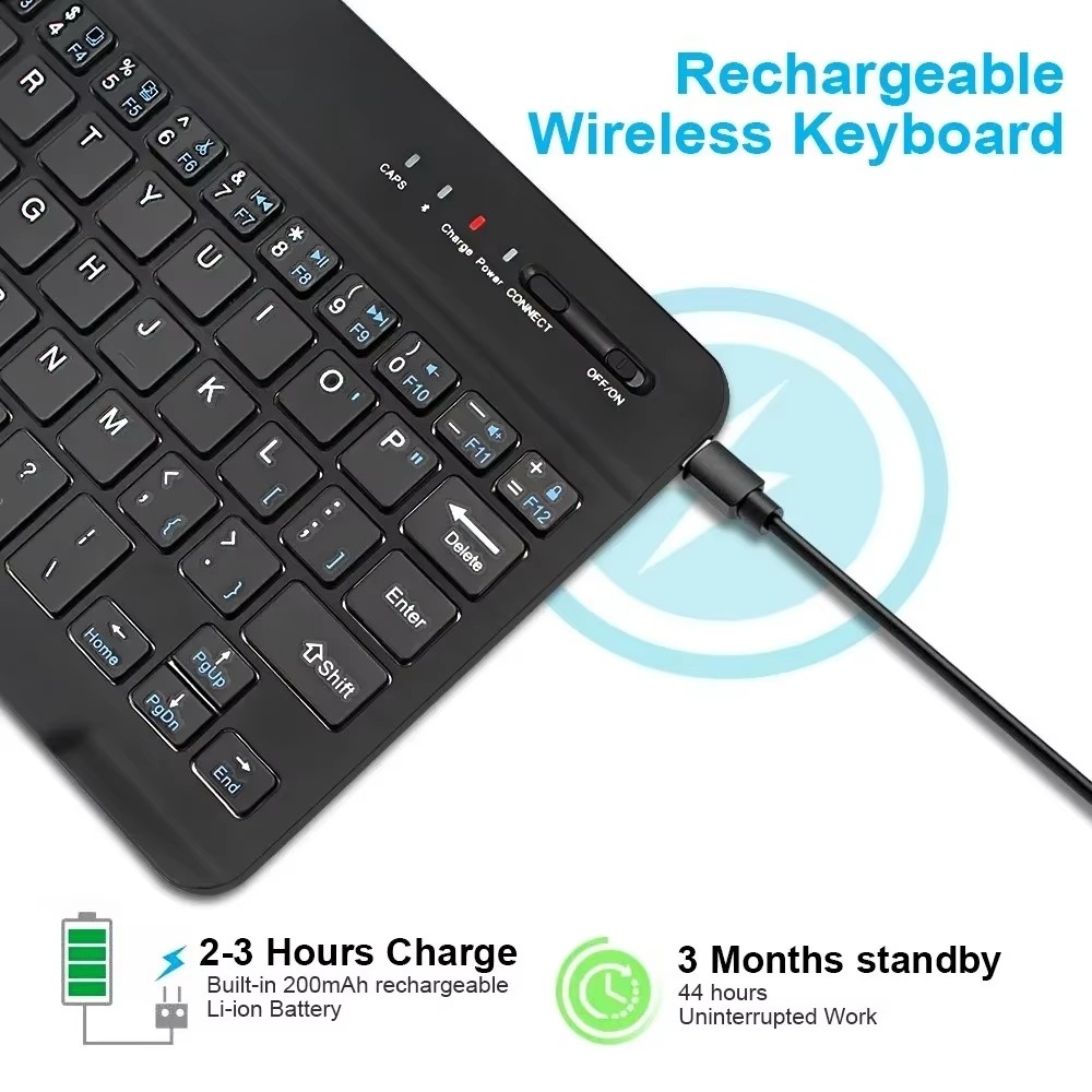 Bluetooth Keyboard for iPad 10 - огляд і ціна Wireless Keyboard Mini