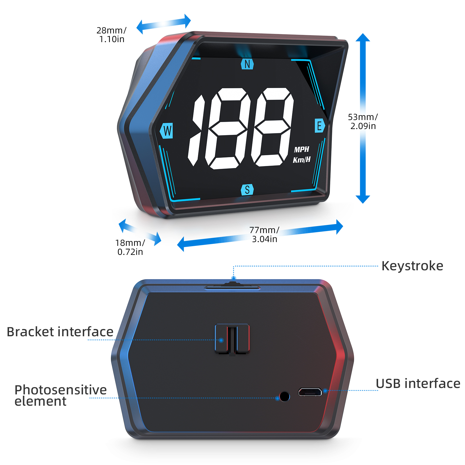 2024 New Car Head Up Display   - огляд і ціна Electronics Gadgets For Car