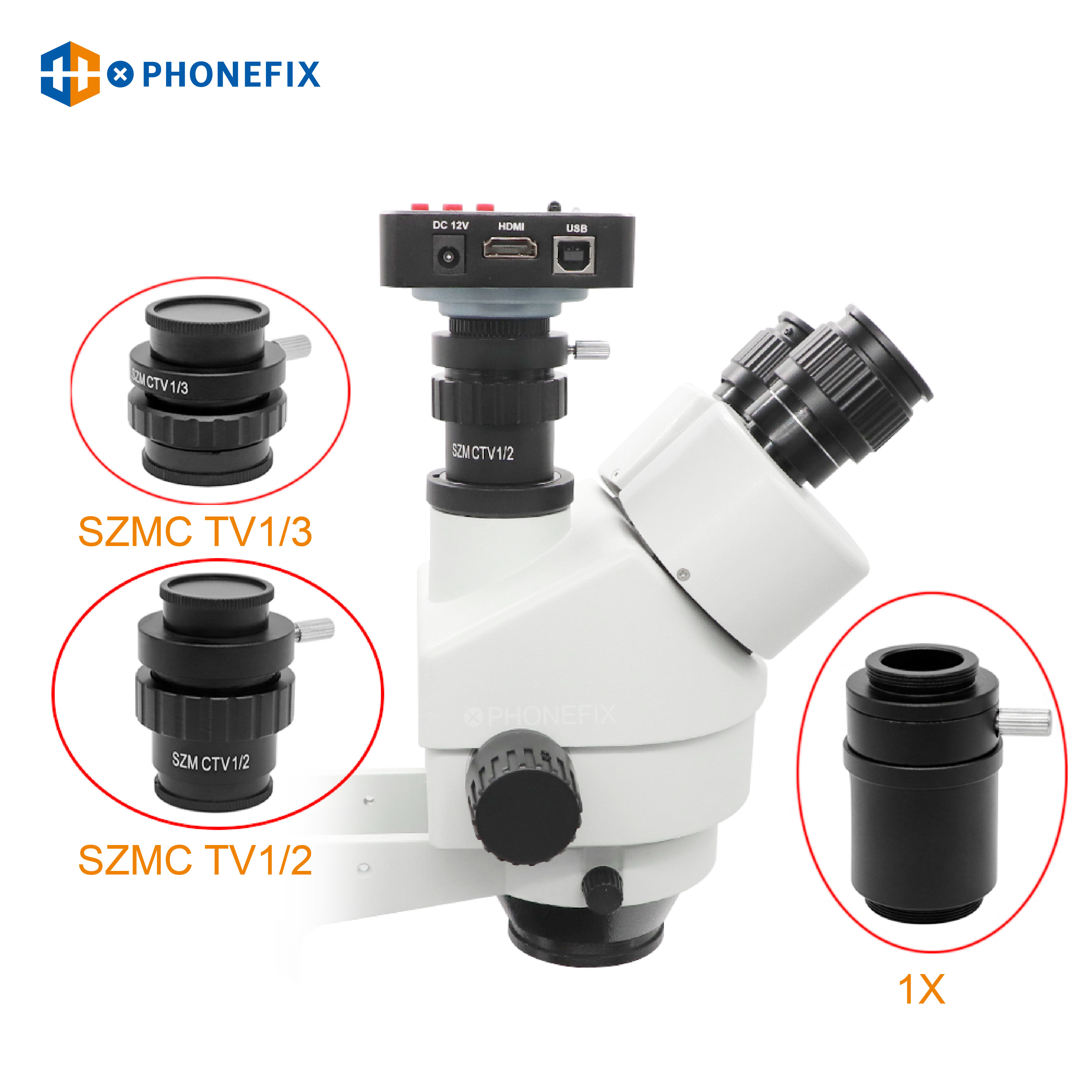 CTV 0.35X/0.5X/1X Focus Adjust - огляд і ціна Usb Microscope Digital