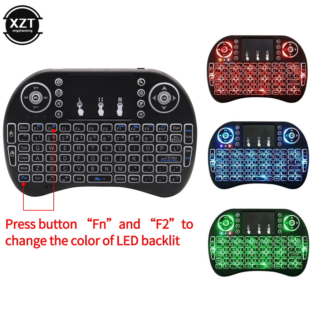 Backlit English Russian French - огляд і ціна Wireless Keyboard Mini