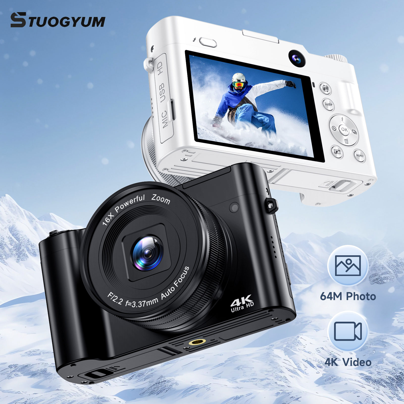 4K Digital Camera for Photogra - огляд і ціна Electronics Gadgets For Home