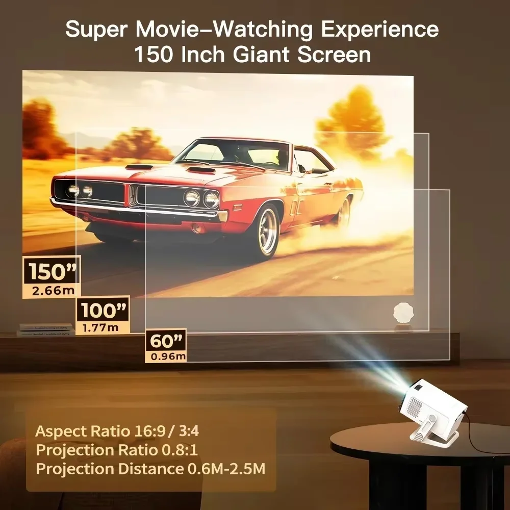 Mini Projector with Wifi6 and  - огляд і ціна Electronics Gadgets For Home