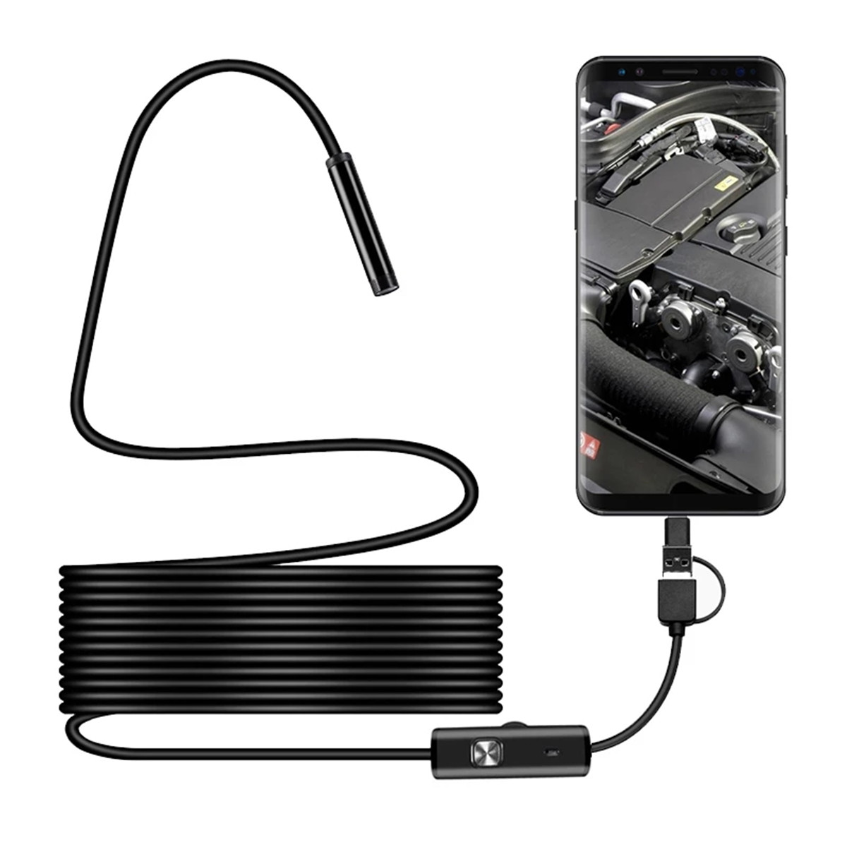 3in1 USB 5.5mm Endoscope Camer - огляд і ціна Usb Microscope Digital