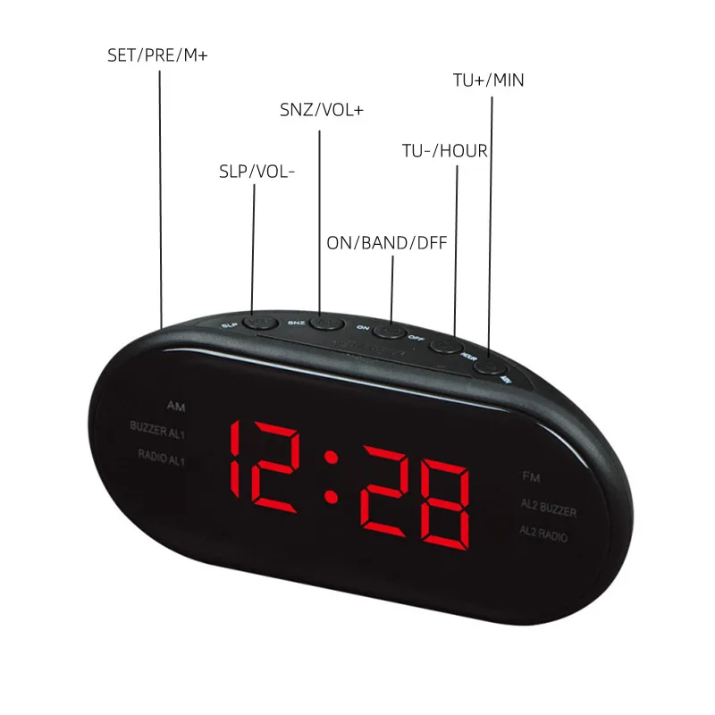Car Electronic LED Clock Deskt - огляд і ціна Electronics Gadgets For Home