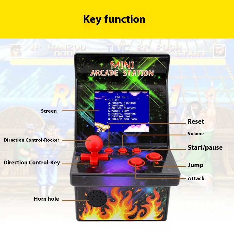 Mini Handheld Game Console Chi - огляд і ціна Handheld Game Console