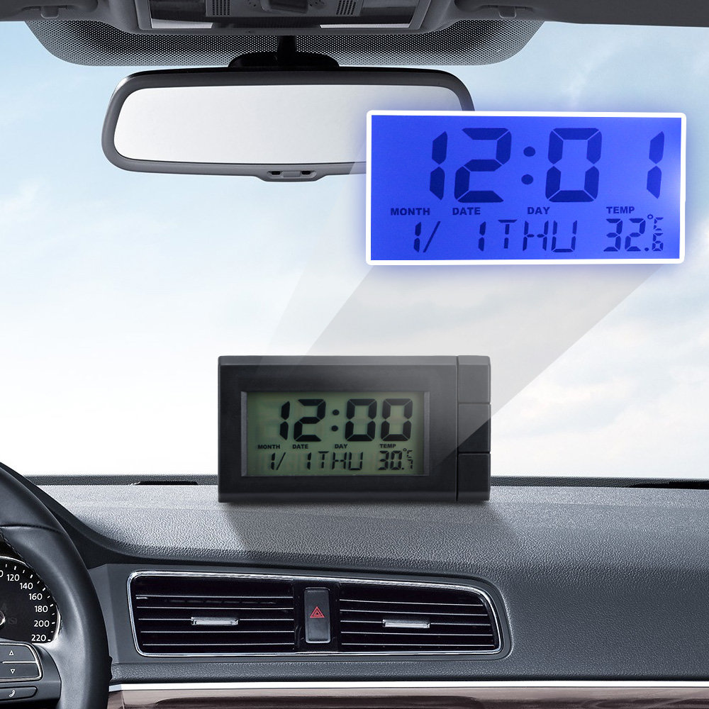 Car LCD Digital Display Clock  - огляд і ціна Electronics Gadgets For Car