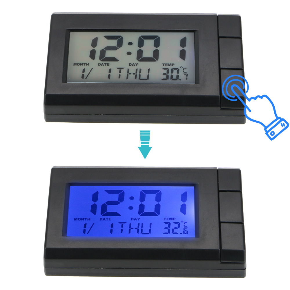 Car LCD Digital Display Clock  - огляд і ціна Electronics Gadgets For Car